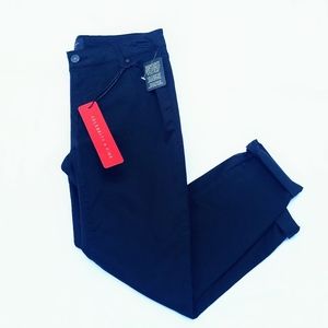 NWT Celebrity Pink cropped black pants Sz 7